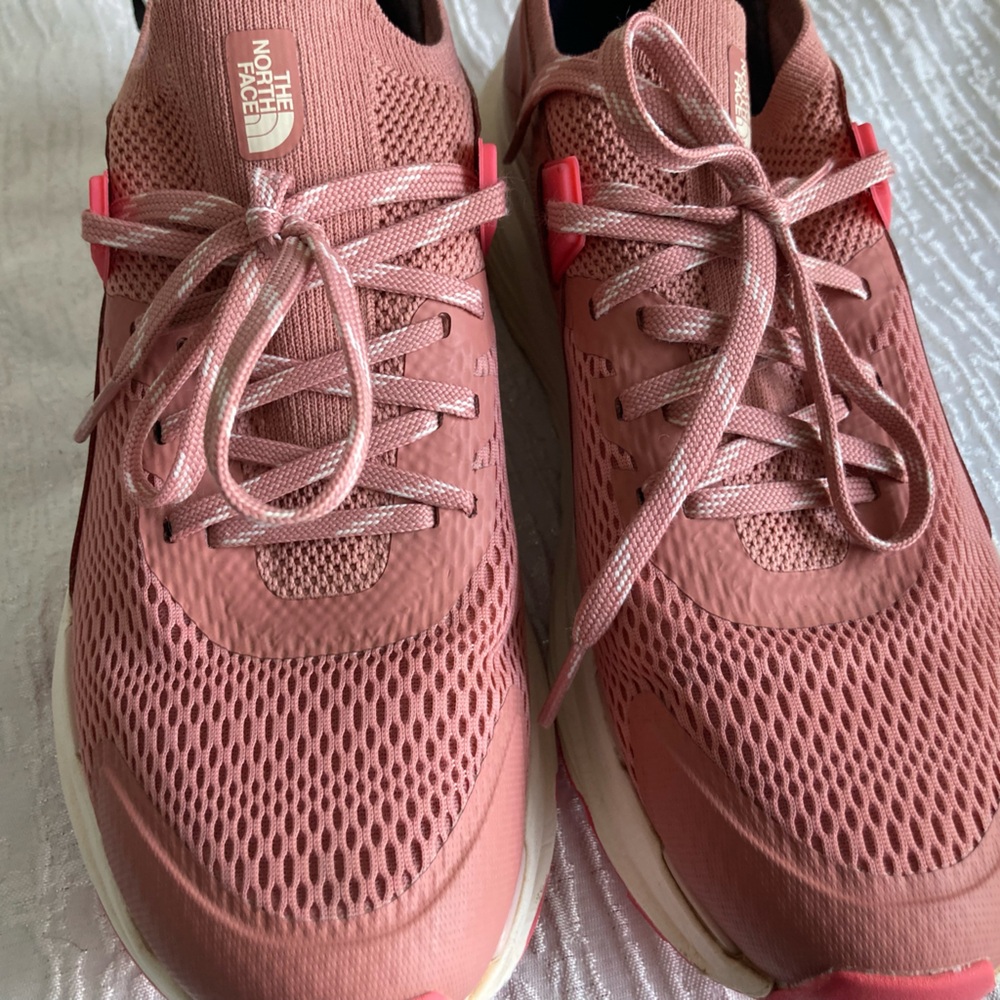 The North Face Vectiv Taraval Knit Sneakers Mujer Talla 9 US (40 EU) Rosa Coral - Picture 6 of 9
